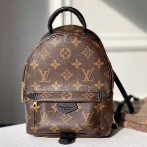 🌺Louis Vuitton🌺 Palm Sprinss Mini Backpack Shoulder Bag